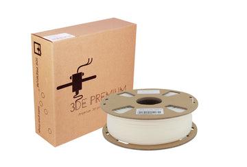 3DE Premium - PLA Glasfiber - Naturlig - 1,75 mm - 1 kg