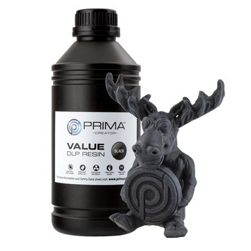 PrimaCreator Value UV-DLP Standardharts - Svart - 1L 