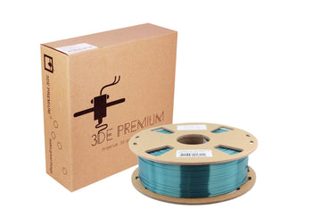 3DE Premium - PLA Silky - Salviagrön - 1,75 mm - 1 kg