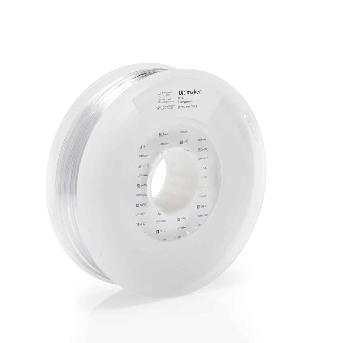 UltiMaker - PETG - Transparent - 2,85 mm - 750 g