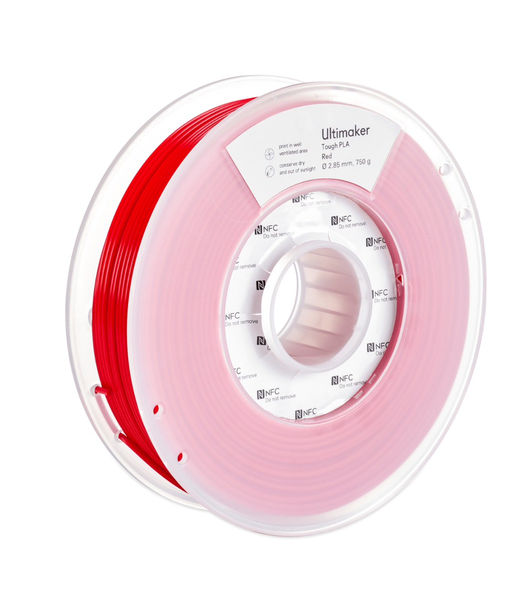 UltiMaker PLA Tough - Röd - 750g 