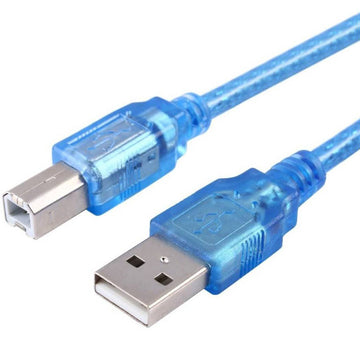 USB-kabel 2.0 - USB-A-hane - USB-B-hane - 0,5 m 
