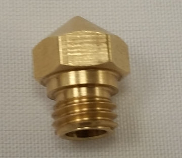 MK10 - MK11 Mässing - Spindelmunstycke (Ex. Wanhao) (Välj en storlek)